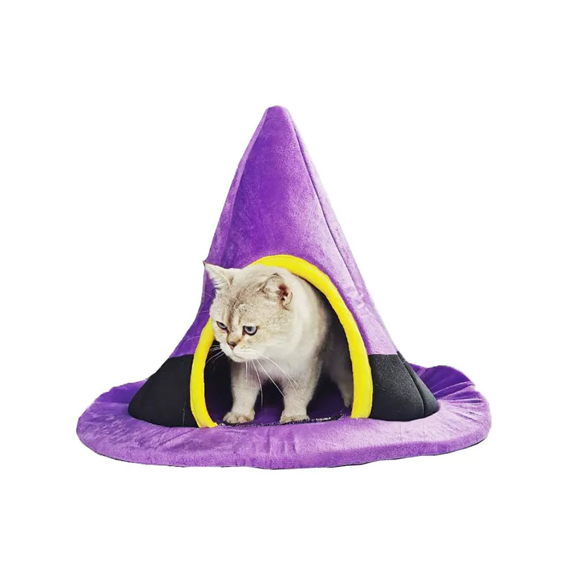 🎃 Witch hat Cat & Dog House