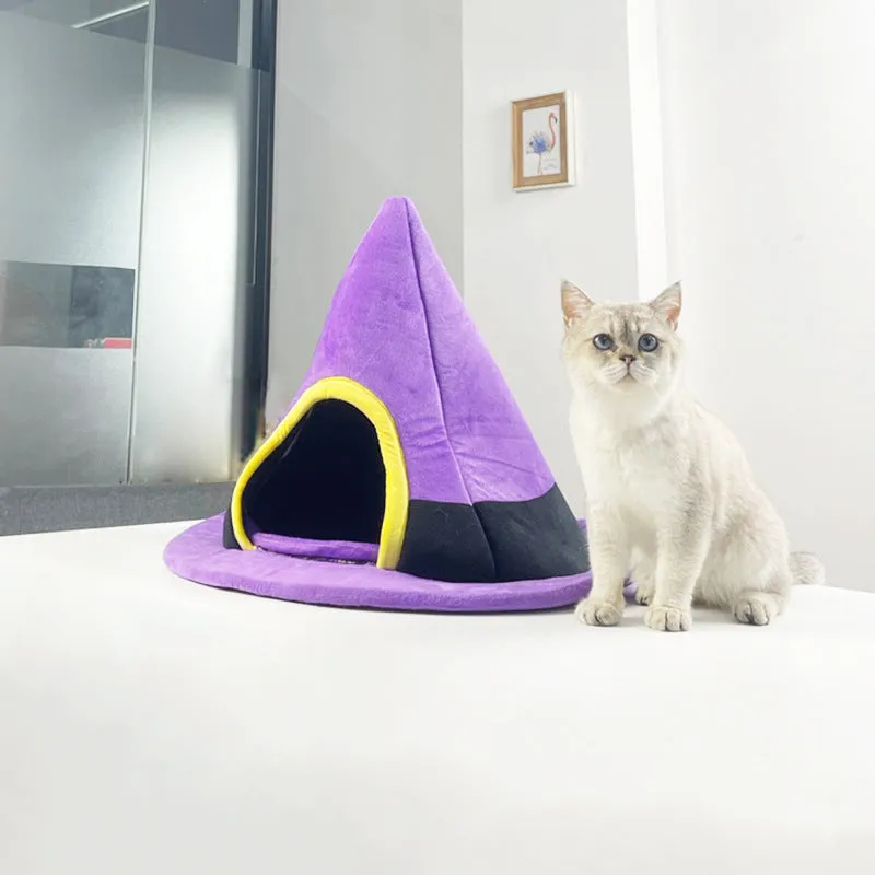 🎃 Witch hat Cat & Dog House