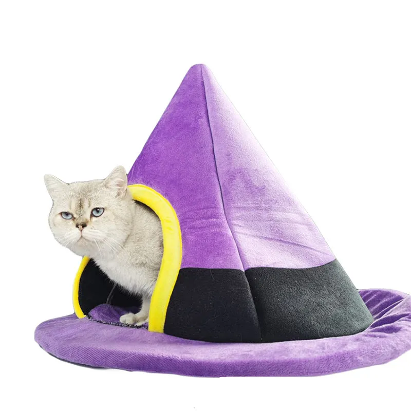 🎃 Witch hat Cat & Dog House