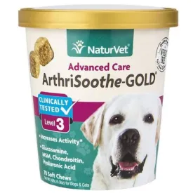 [20% OFF] NaturVet ArthriSoothe-GOLD Level 3 Soft Chew Cup 70 count