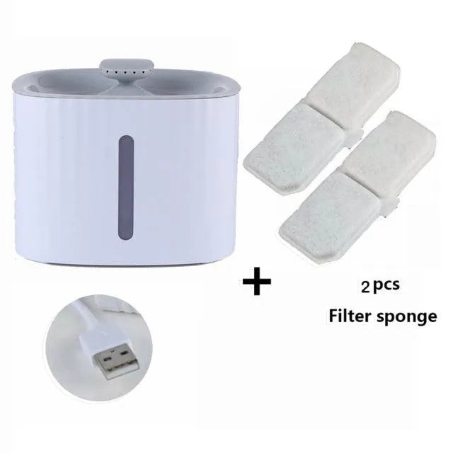 3L USB charged Automatic Cat Water Fountain
