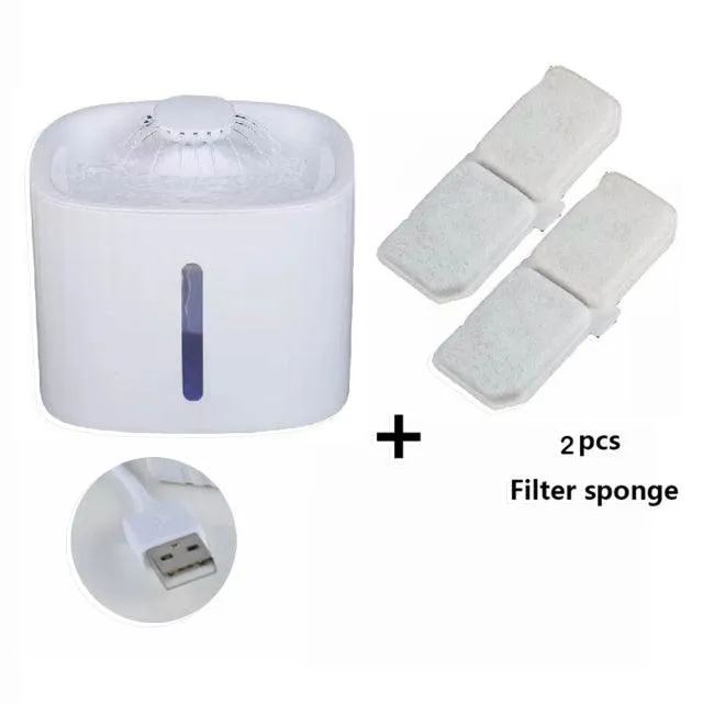 3L USB charged Automatic Cat Water Fountain