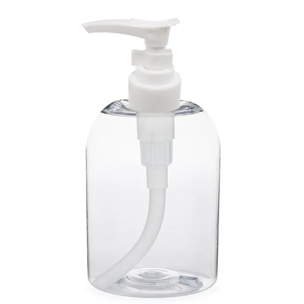 4 Pack Liquid Soap Dispenser Pump Lotion Refillable Shampoo Travel Bottle Clear
