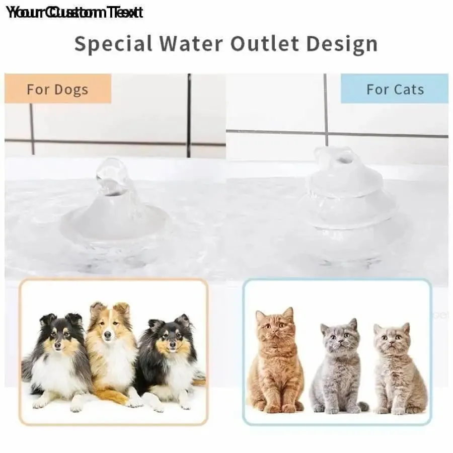 Automatic pet water dispenser dog water feeder