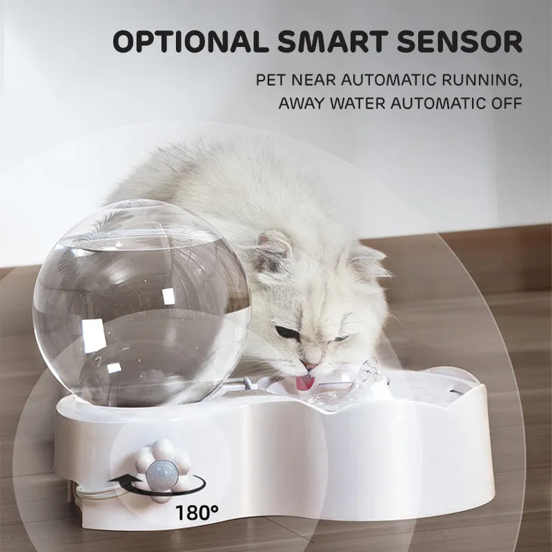 Automatic Sensor Water Fountain 2.3L for Multi Pet