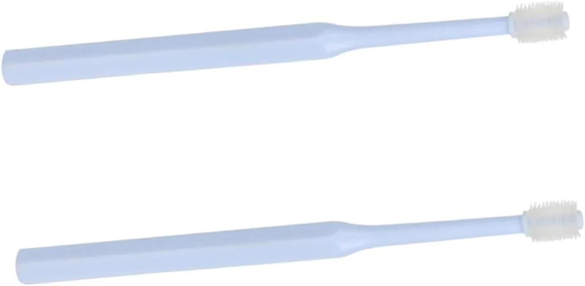 BESPORTBLE 2Pcs Pet Cleaning Tooth Brush Portable Cat Toothbrush for Oral Care for Sensitive Teeth and Gums