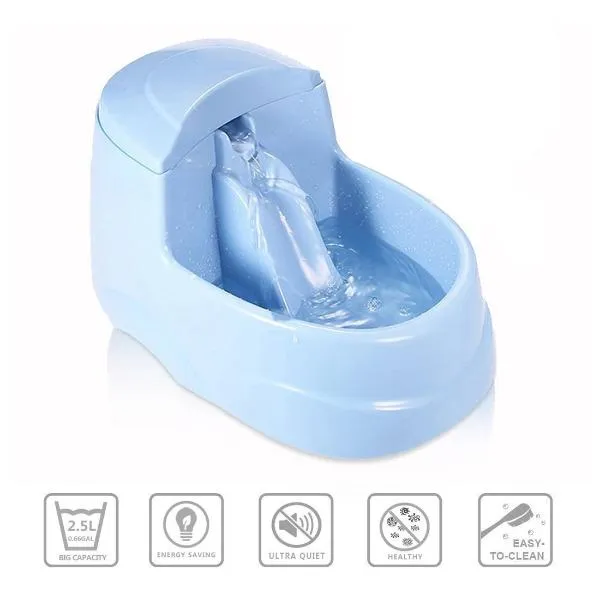 Carbon-filtered Pet Drinking Fountain