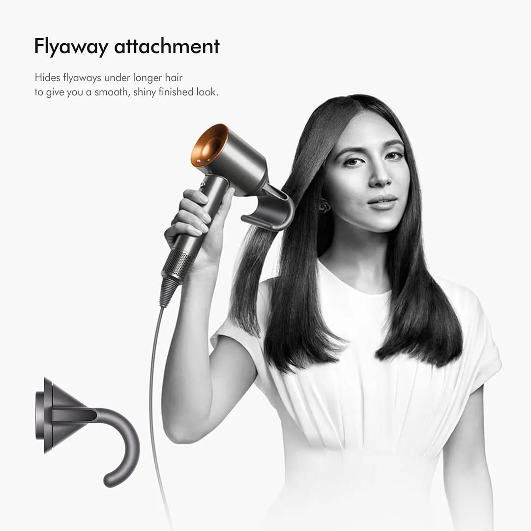 Dyson Supersonic Hair Dryer In Nickel/Copper, 1300 Watts HD 08 BNBC IN