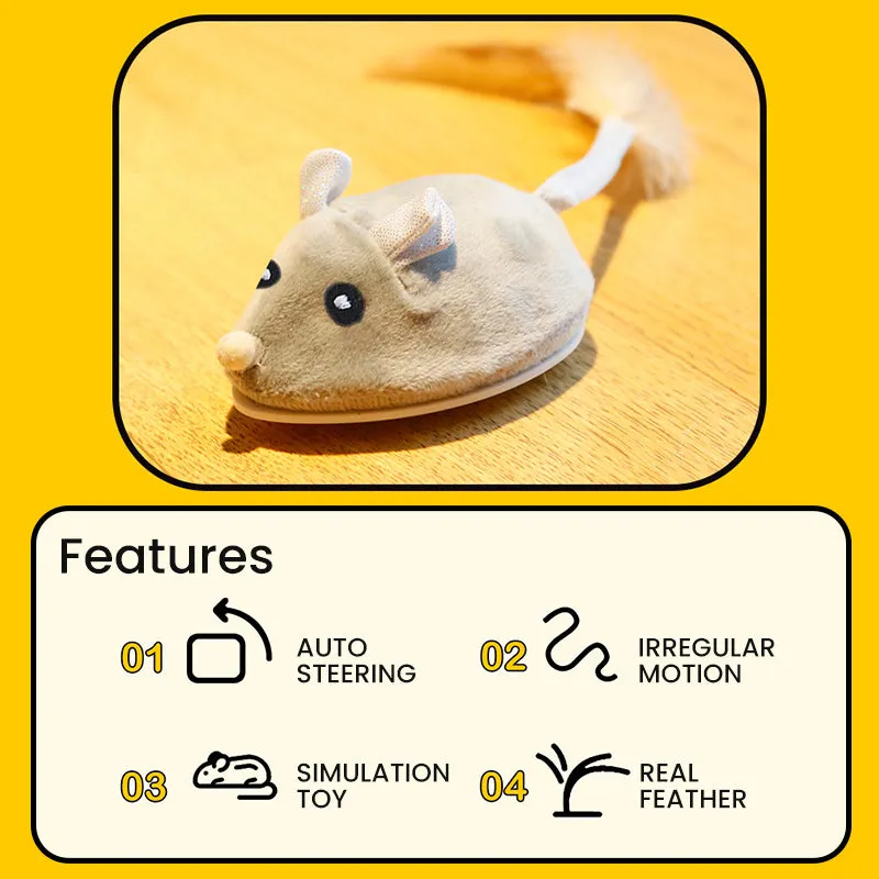 Electric Mouse Smart Cat Toy