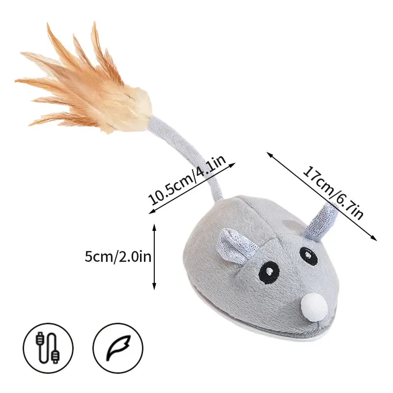Electric Mouse Smart Cat Toy