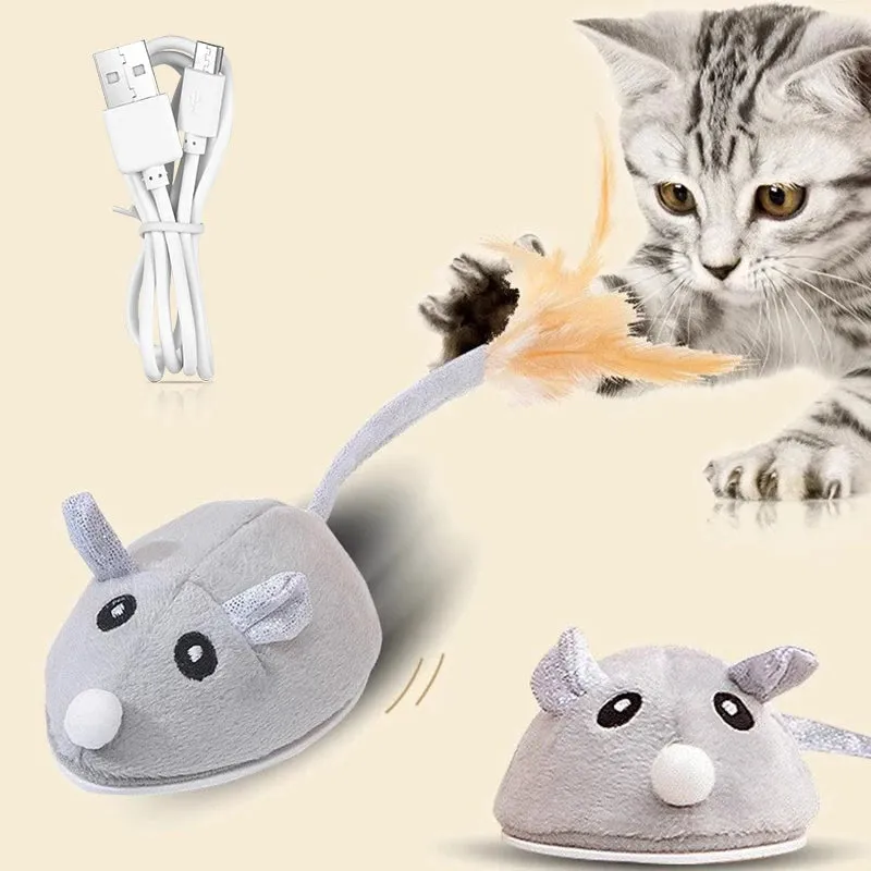 Electric Mouse Smart Cat Toy