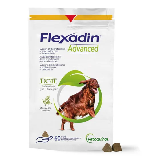 Flexadin® Advanced UC-II Joint Supplement Chews for Dogs