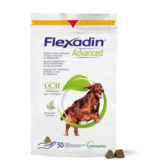 Flexadin® Advanced UC-II Joint Supplement Chews for Dogs