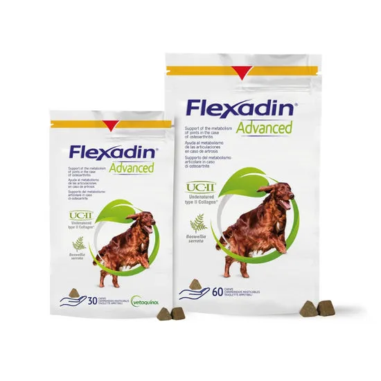 Flexadin® Advanced UC-II Joint Supplement Chews for Dogs