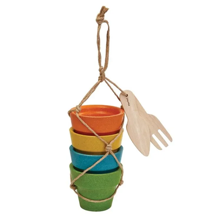 Flower Pot Set by Plan Toys