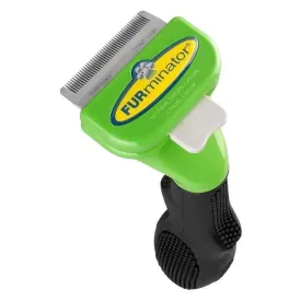 FURminator Long Hair DeShedding Brush for Small Dogs