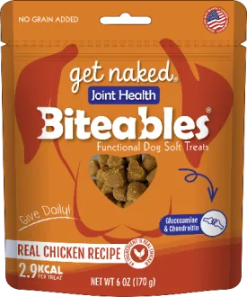 Get Naked Biteables Joint Health Functional Soft Treats 6 oz