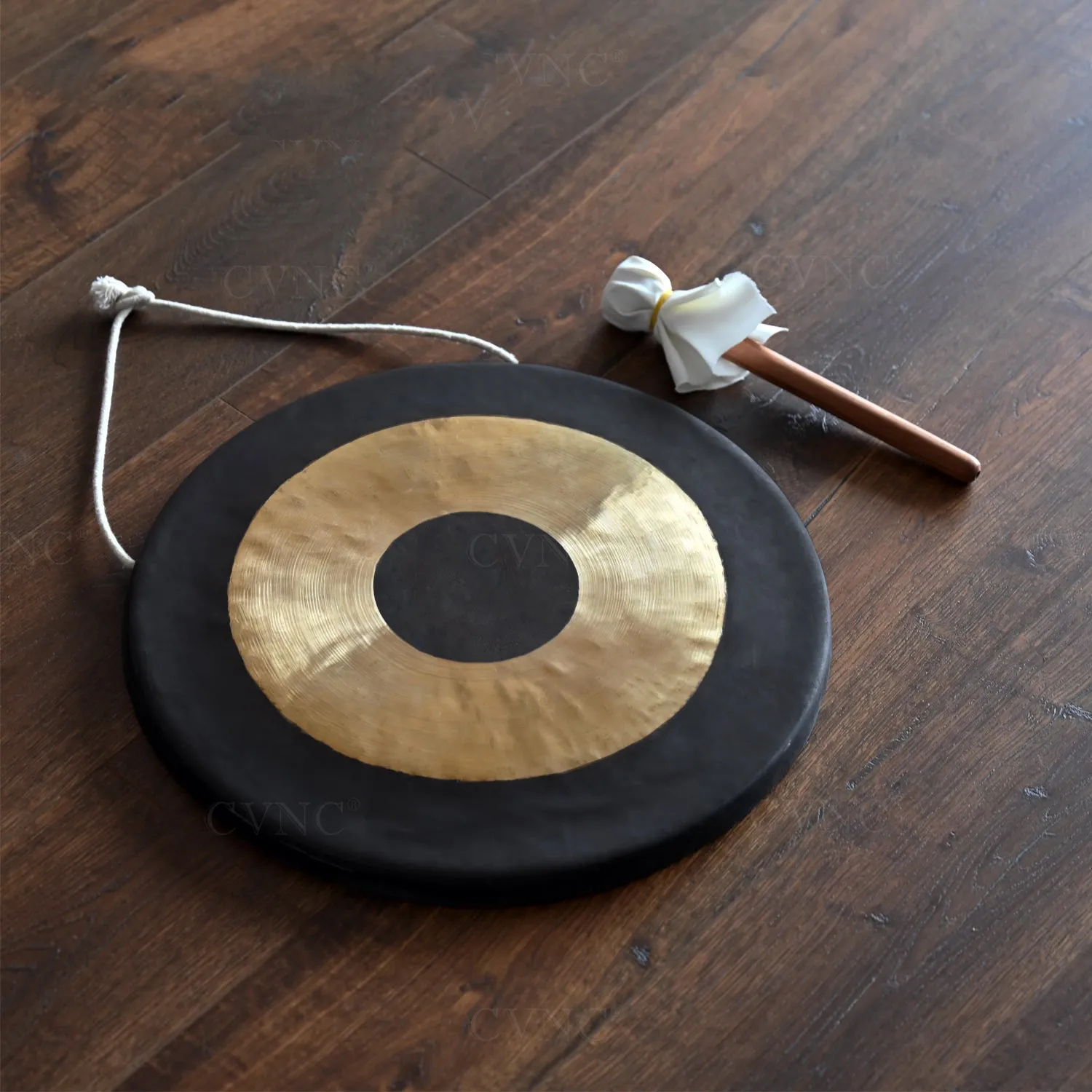 Harmonic Bliss: Handcrafted Bronze Chau Gong Set with Hammer - 16 inch / 18 inch