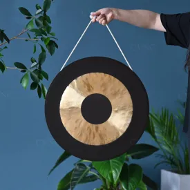 Harmonic Bliss: Handcrafted Bronze Chau Gong Set with Hammer - 16 inch / 18 inch