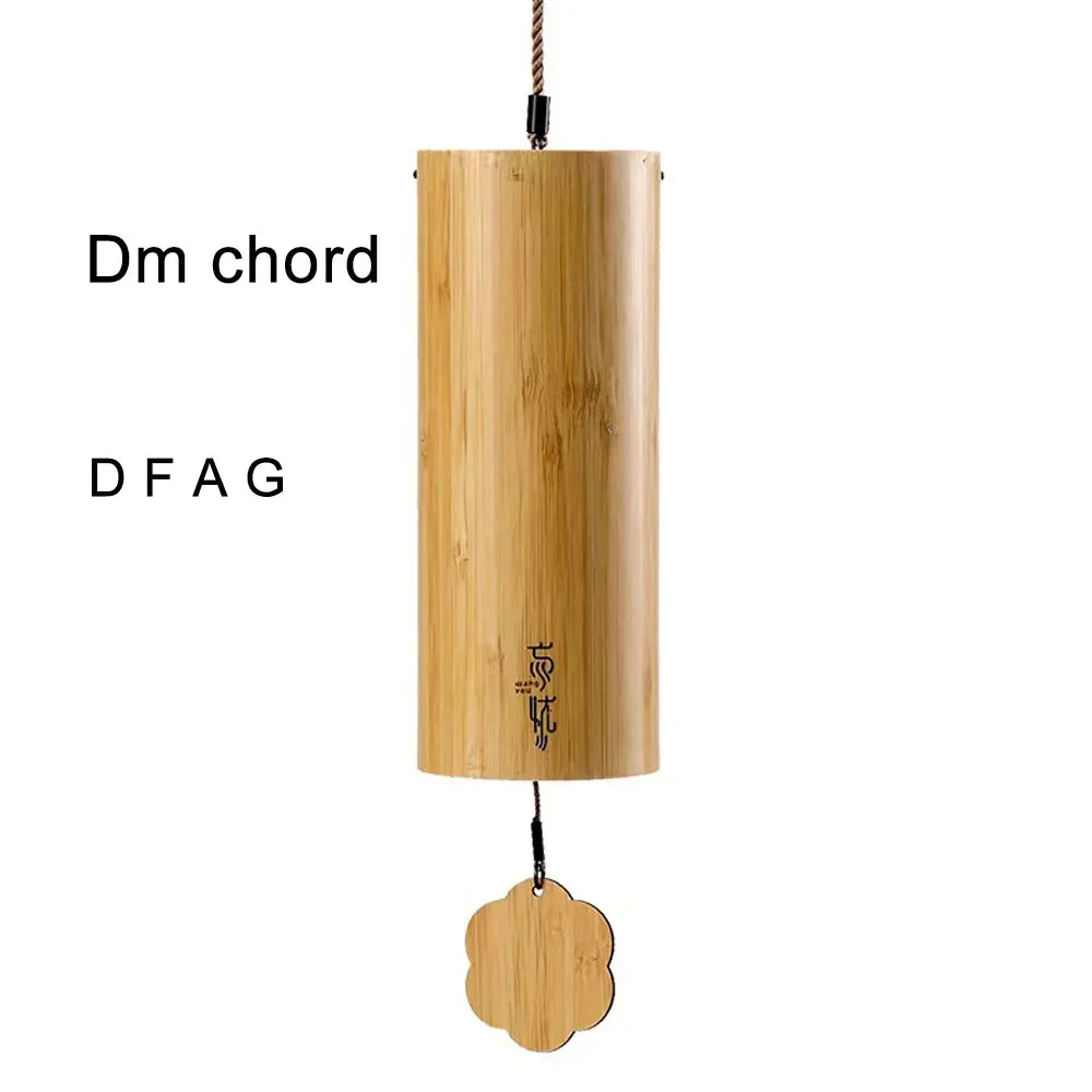 Harmony's Whisper: Bamboo Musical Wind Chimes