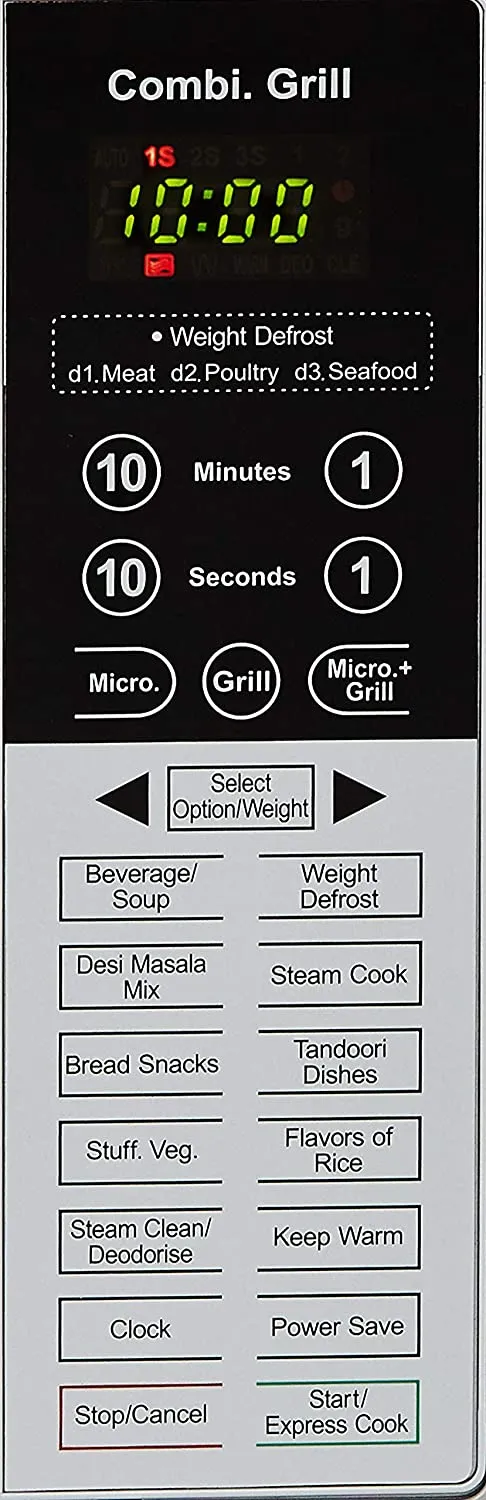 IFB 20PG4S  20 L Grill Microwave Oven ( Black/ Silver)