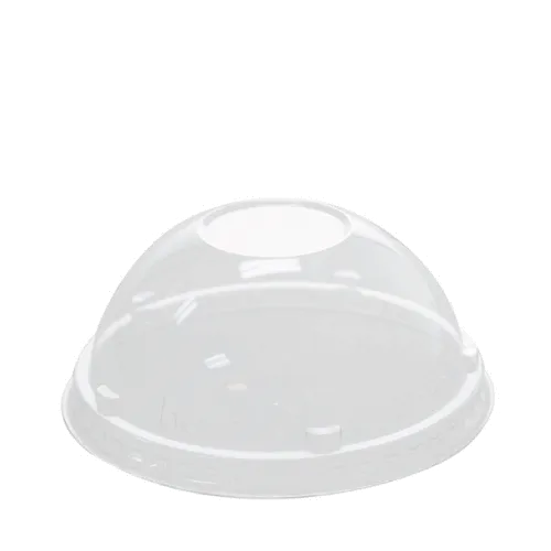 Karat 5oz PET Plastic Food Container Dome Lids (87mm) - 1,000 pcs