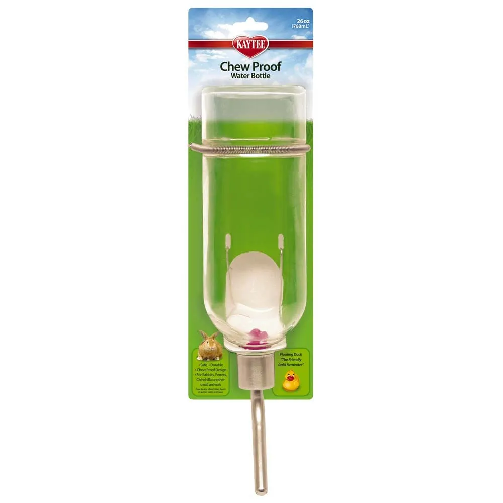 Kaytee Chew-Proof Water Bottle for small animals 26oz