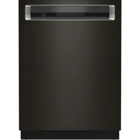 KitchenAid Dishwasher Stainless Steel Tub (KDPM604KBS) - Black Stainless