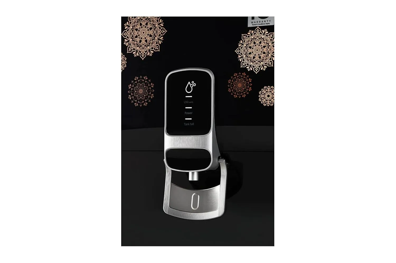 LG WW155NPB 8 litres RO UV Water Purifier with Digital Sterilizing care and In Tank UV LED