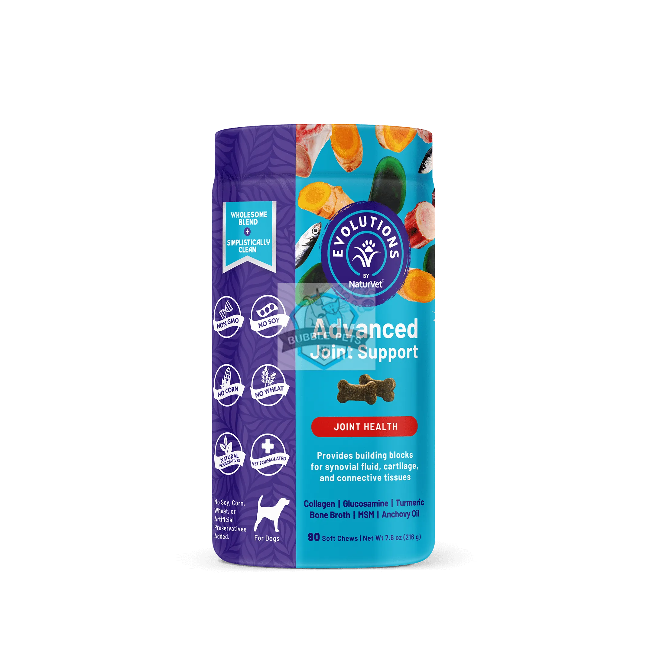 NaturVet Evolutions Advanced Joint Support Soft Chews For Dogs [Size: 90 ct]