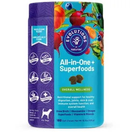 NaturVet - Evolutions All-In-One plus Superfoods Soft Chews Support for Dogs