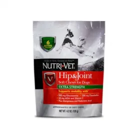 Nutri-Vet® Hip & Joint Extra Strength Soft Chew 4.2 oz for Dogs