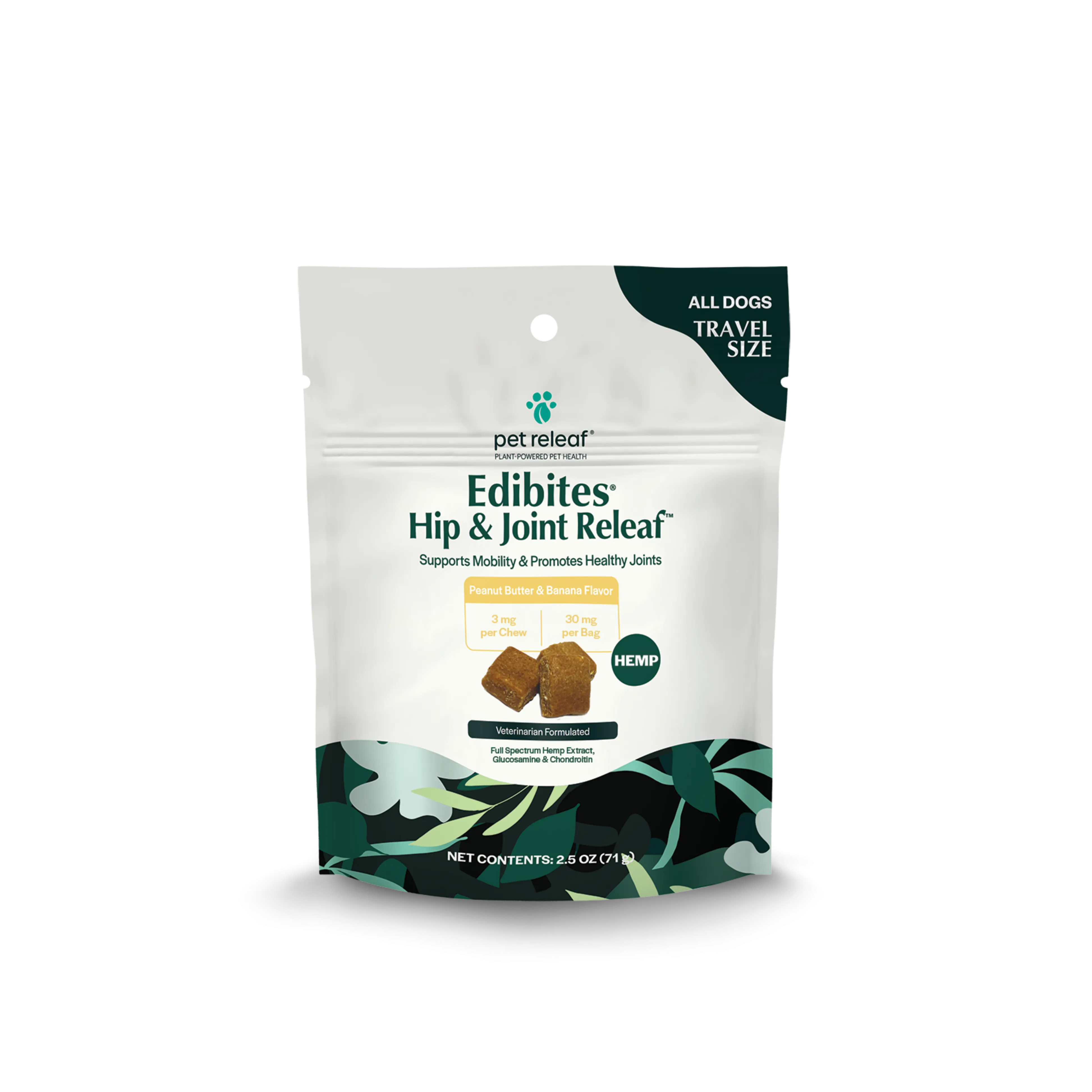 Pet Releaf Hip & Joint Releaf Chews Travel Size