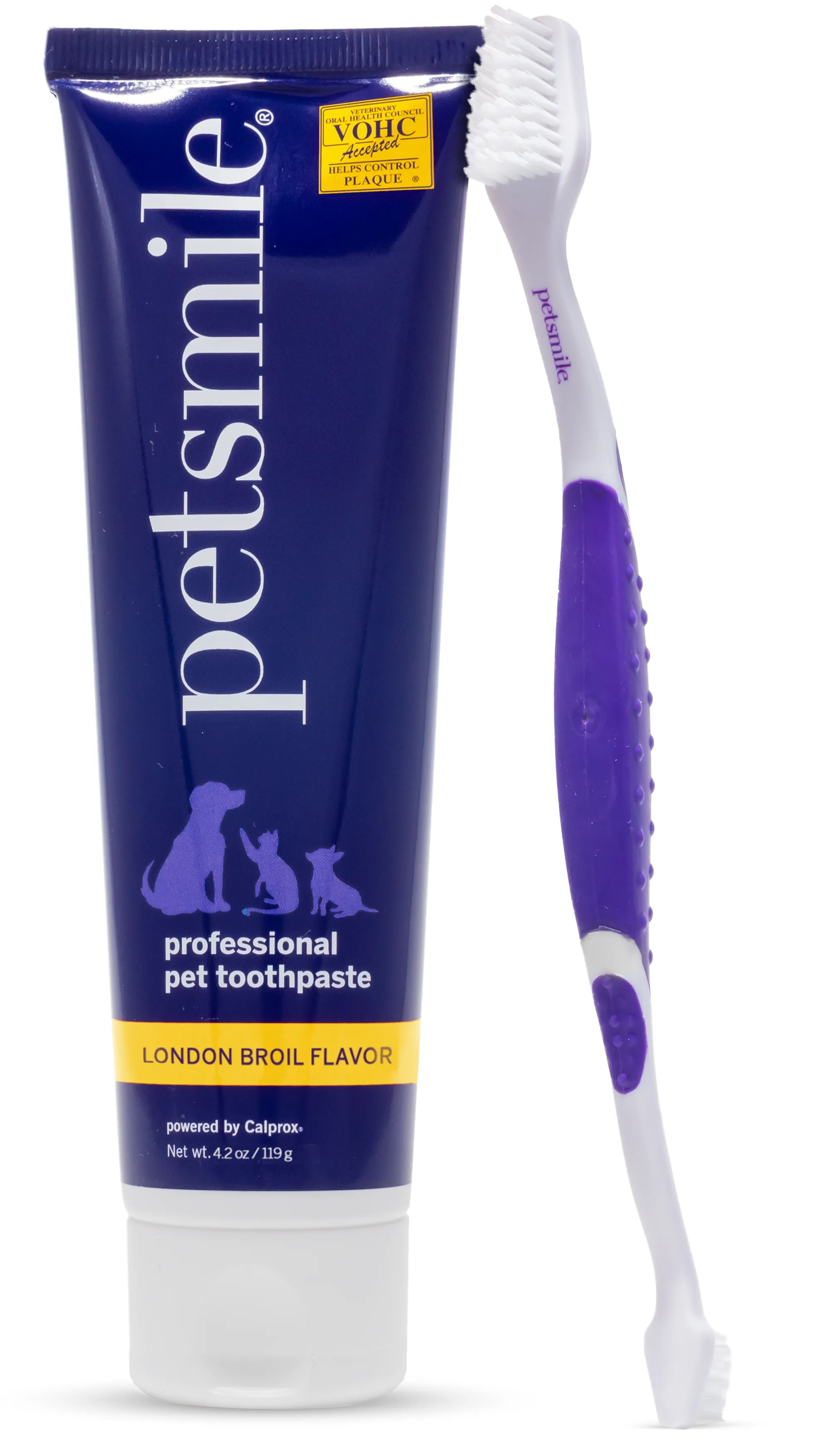Professional Toothpaste London Broil Large & Professional Pet Toothbrush