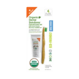 Pure and Natural Pet Organic Dental Solutions -  Small Dog Kit