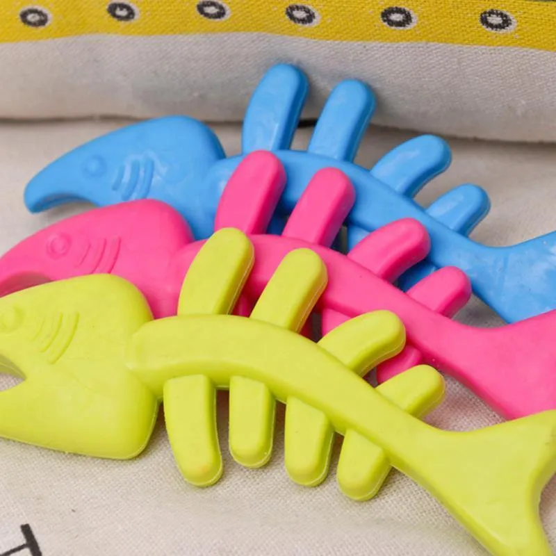 Rubber Fish Bone For Dogs