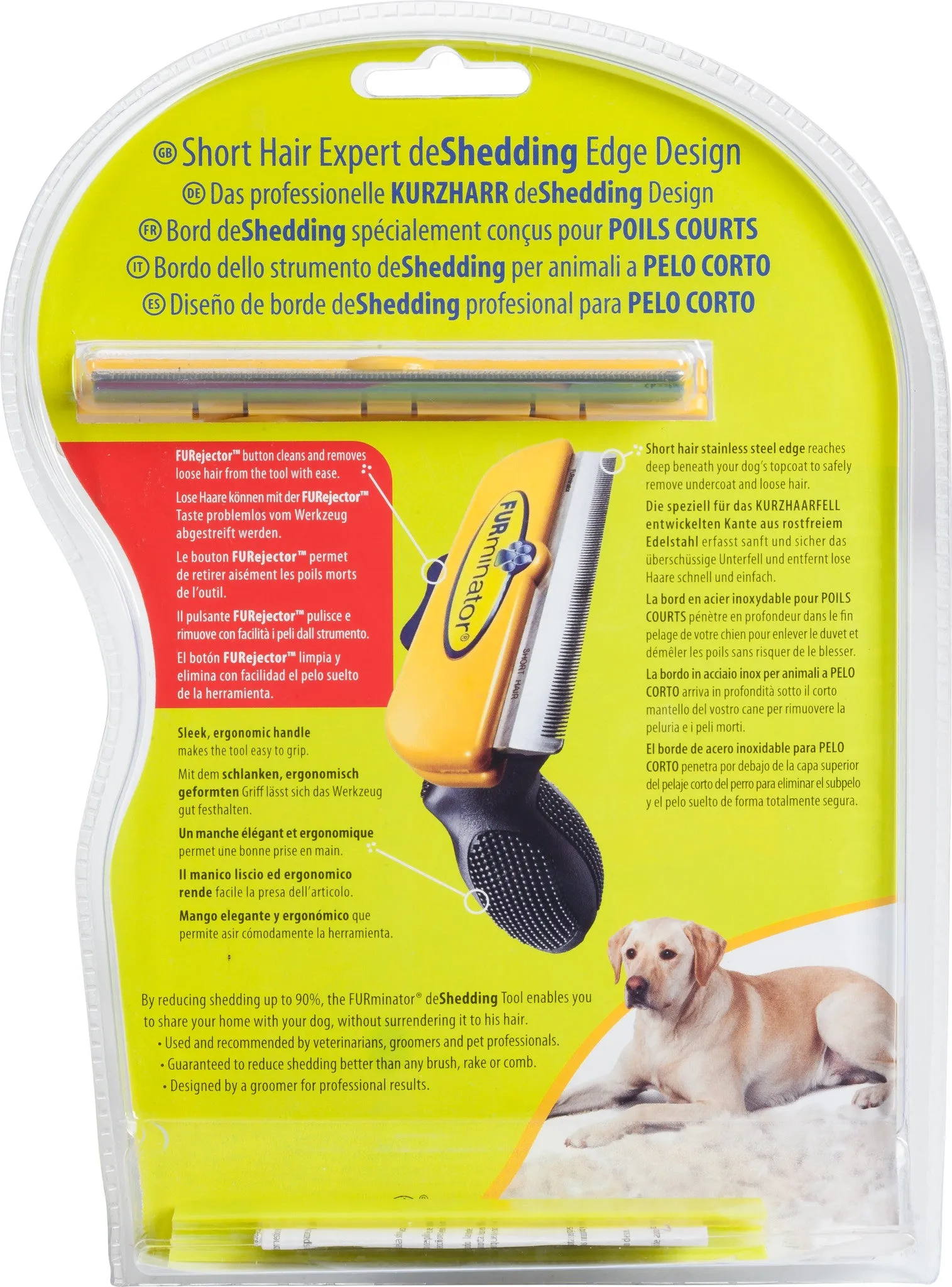 Short Hair Dog Brush (Large)