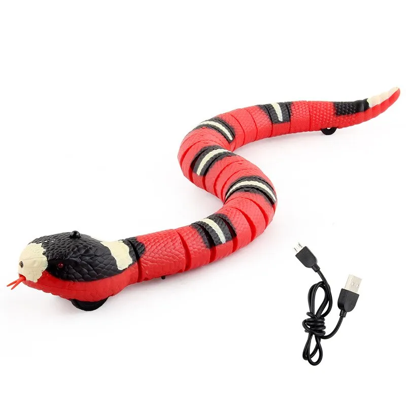 Smart Sensing Snake Toy For Cat's