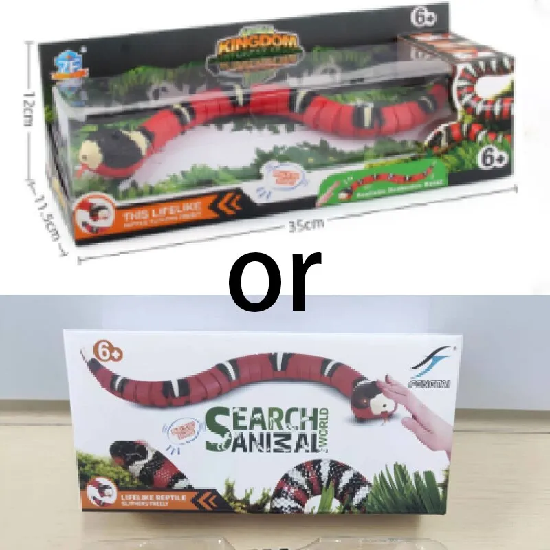 Smart Sensing Snake Toy For Cat's