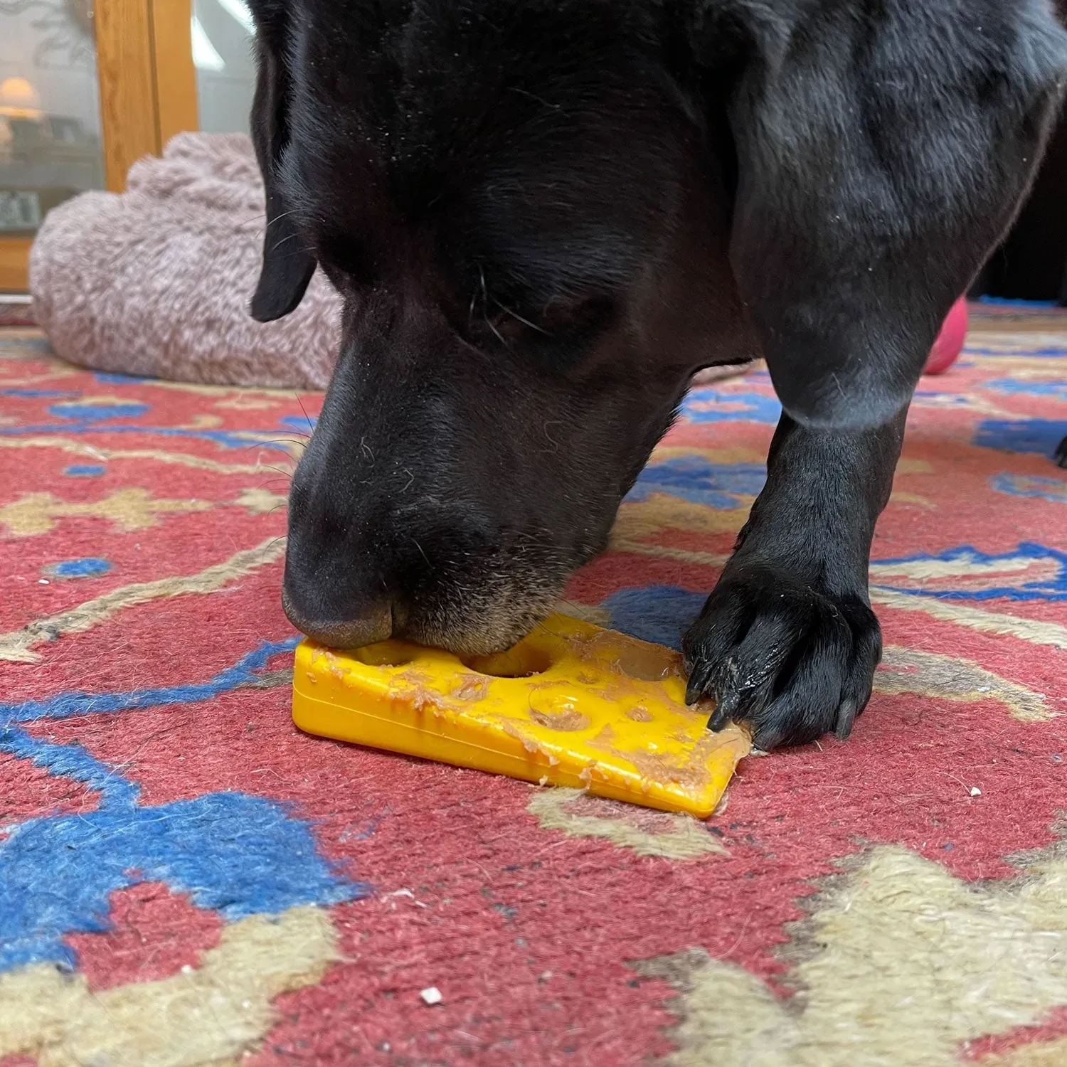 SodaPup Swiss Cheese Wedge Nylon Dog Chew