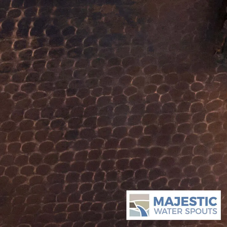 Solana <br> 31" Round Fire Bowl - Hammered Copper