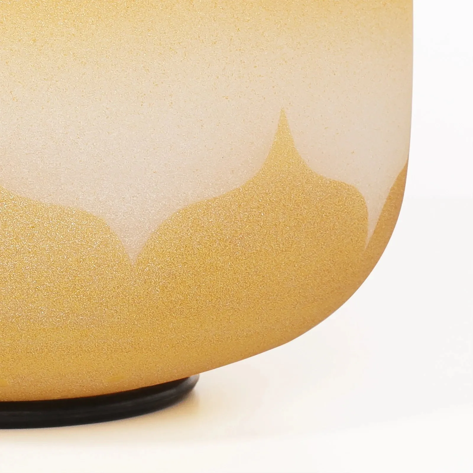 Sun Goddess Crystal Quartz CVNC Singing Bowls - Frosted - 8 Inch