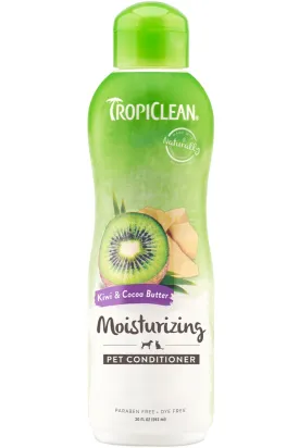 Tropiclean Paraben Free Naturally Derived Pet Conditioner - Kiwi & Cocoa Butter
