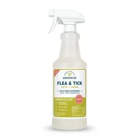 Wondercide Lemongrass Flea & Tick Spray for Pets   Home