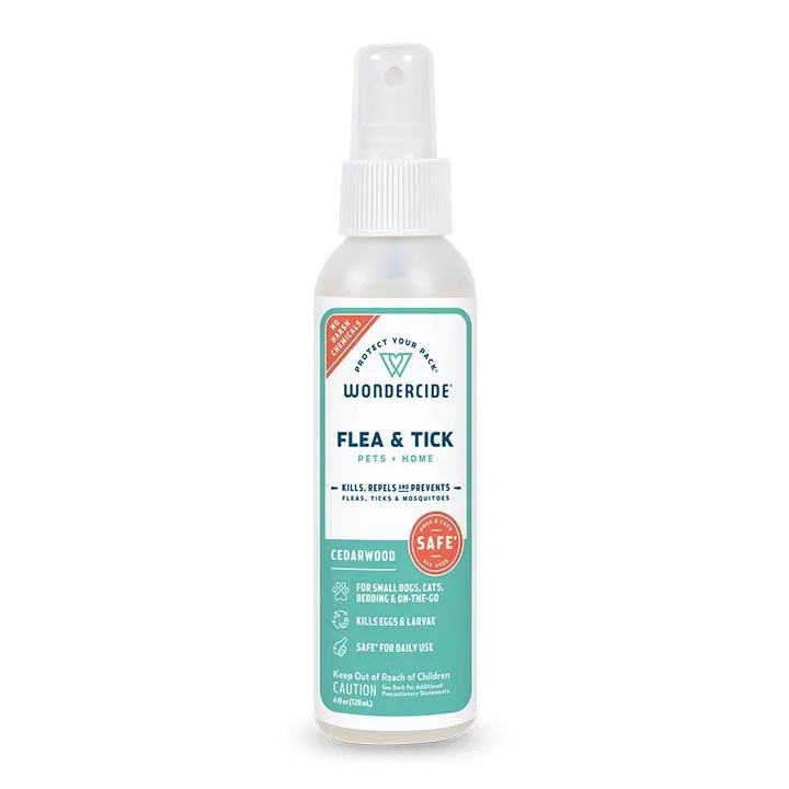 Wondercide Natural Flea & Tick Control for Pets   Home Cedarwood
