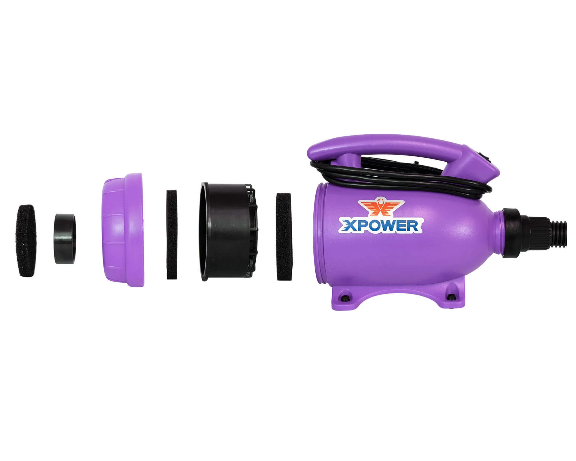 XPOWER B-55 2-in-1 Pet Force Hair Dryer and Vacuum